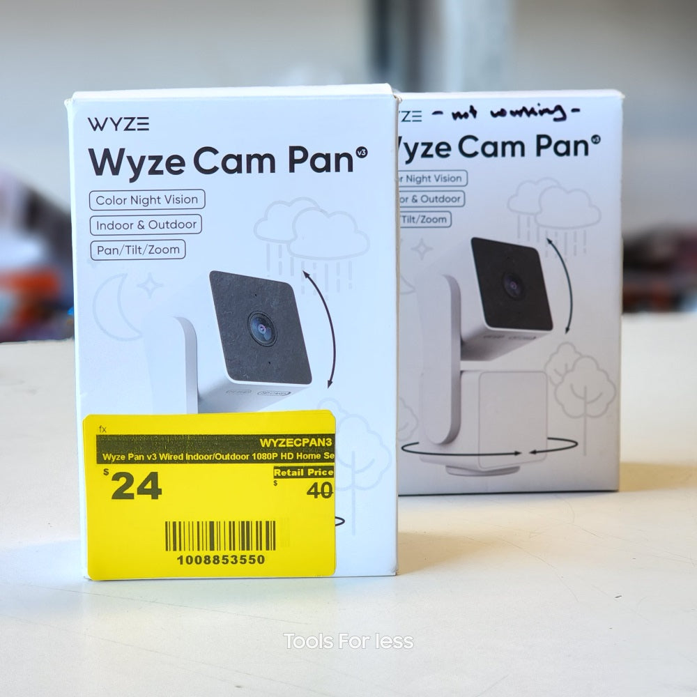 WYZE PAN V3 WIRED INDOOR/OUTDOOR 1080P HD HOME WYZE PAN V3 WIRED INDOOR/OUTDOOR 1080P HD HOME
